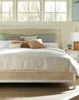 Summer Hill - Woven Accent Queen Bed - Beige