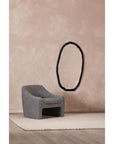 Foundry - Oval Mirror - Black