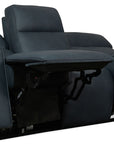 Riverton - Power Sofa With Power Headrest And Lumbar - Black