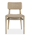 Kailua - Outdoor Wicker Dining Chair - Gray
