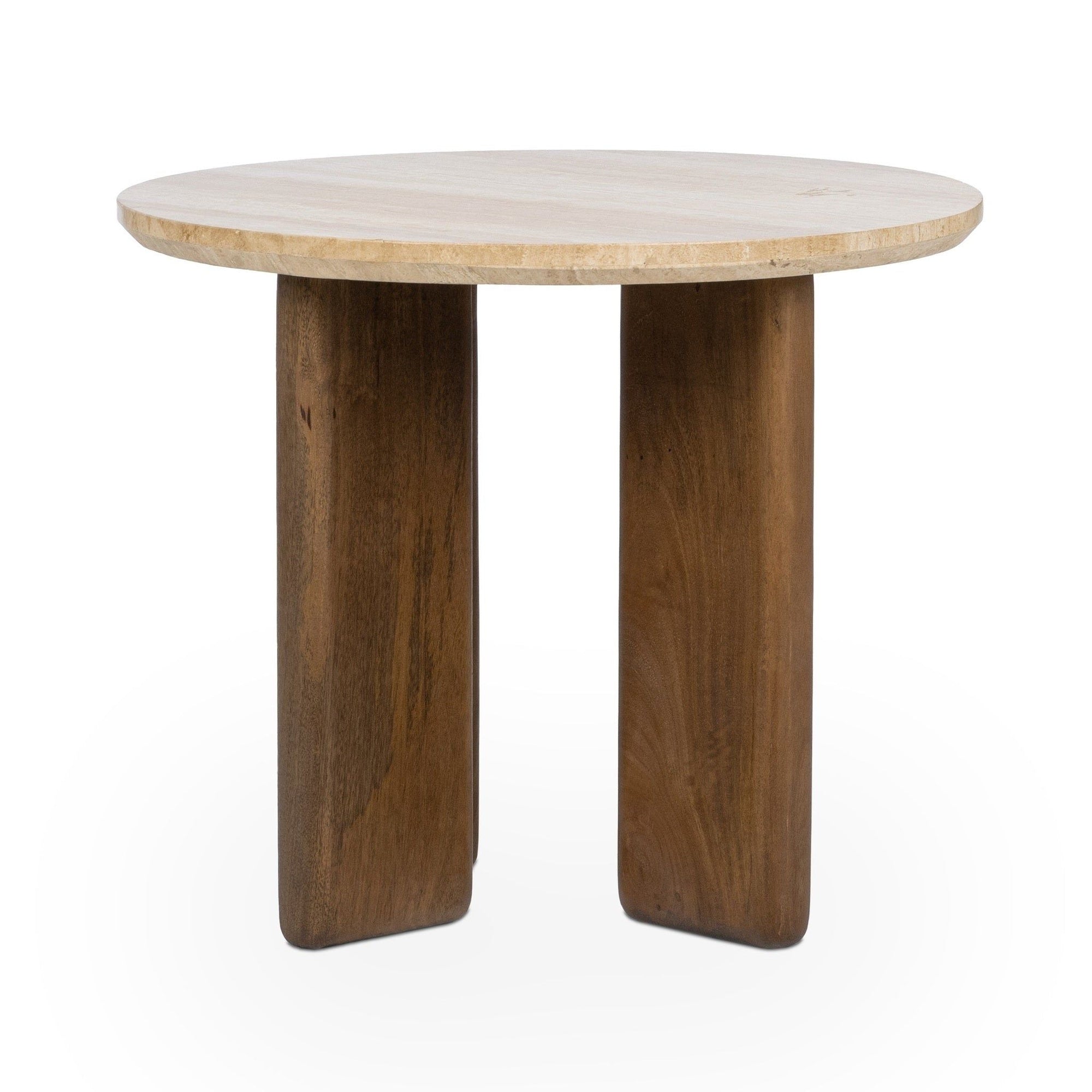 Idella - Travertine Round Table