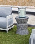 Coastal Living Outdoor / Stinson - Accent Table - Speckled Gray