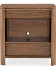 Eleana - Two Drawer Nightstand - Medium Wood