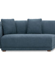 Fraser - Left Arm Facing Sofa - Deep Blue