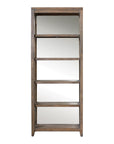 Delancey - Weathered Oak Etagere - Dark Brown