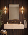 Burton - Indoor-Outdoor Mirror - Brass