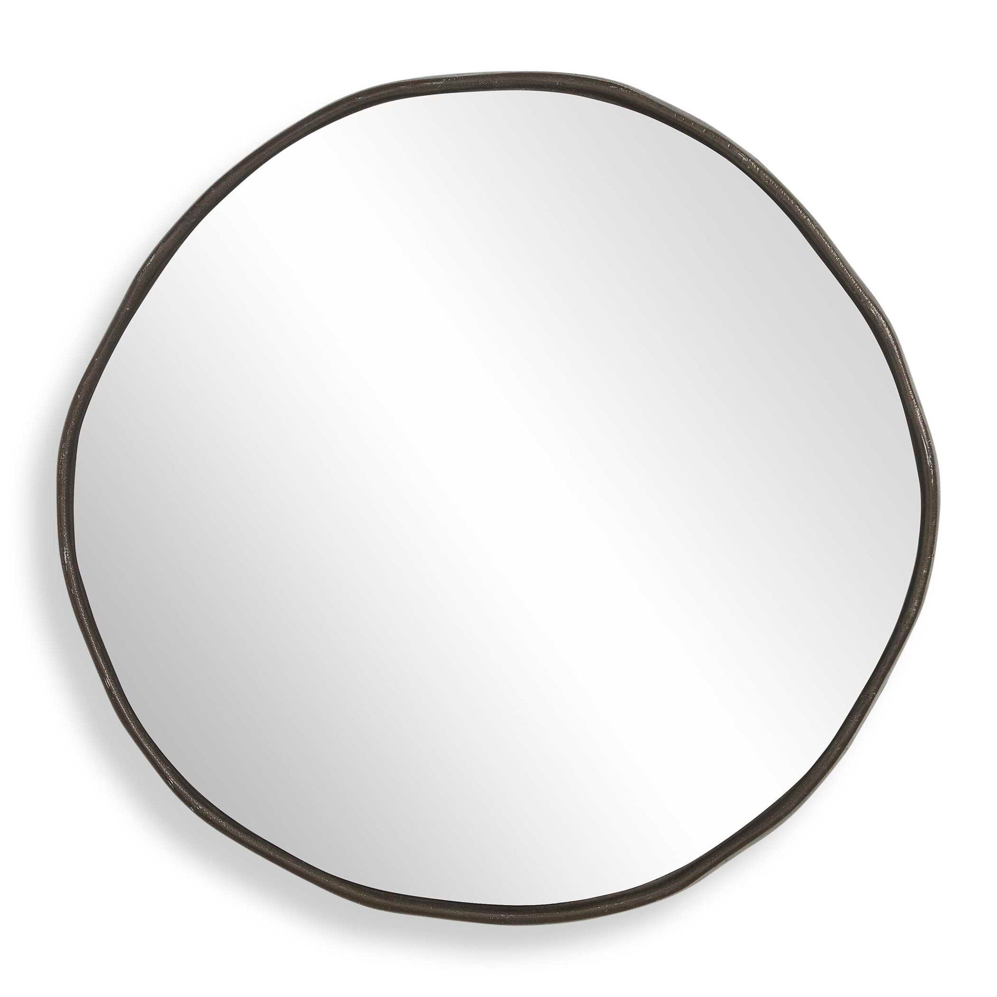 Lowen - Round Mirror - Bronze