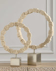 Ivory Fusion - Stone Rings (Set of 2)
