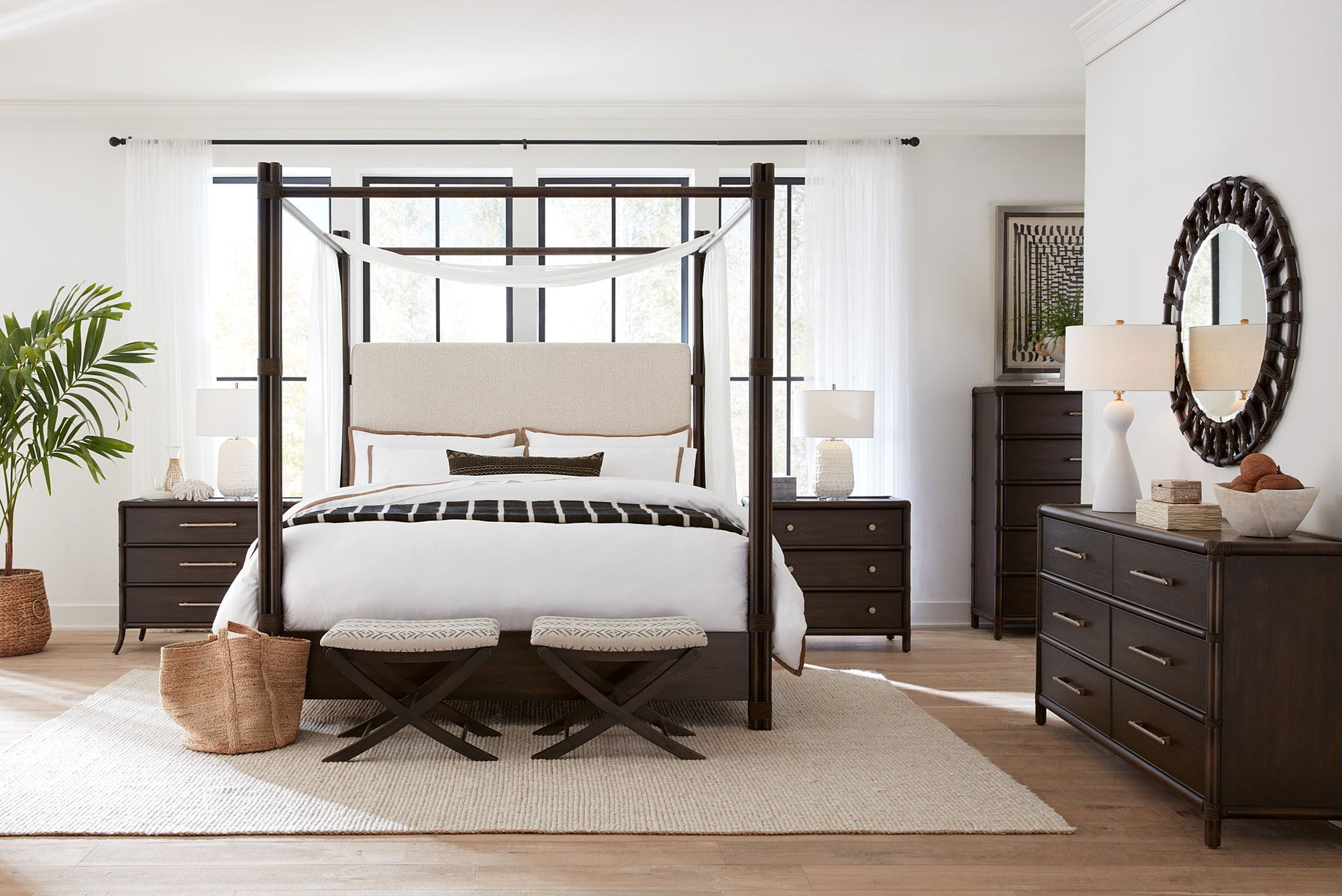 Retreat - Pole Rattan Chest