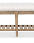 Vineyard Row - Bed Bench - Beige