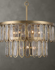 Aurelie - 9 Light Round Pendant - Brass