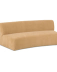 Naomi - Concave Sofa - Golden Yellow