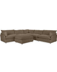 Caplan - 6 Piece Modular Sectional With Ottoman