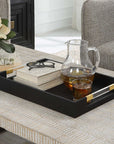 Wessex - Shagreen Tray - Black