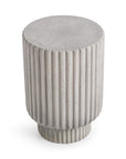 Givens - Outdoor Accent Table - Light Gray