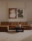 Lino - Armless Modular Sofa - Tan