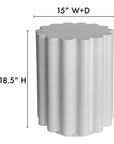 Taffy - Accent Table - White