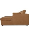 Burrow - Sleeper Sectional With Right Storage Chaise - Ginger