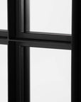 Atticus - Large Rectangular Mirror - Black