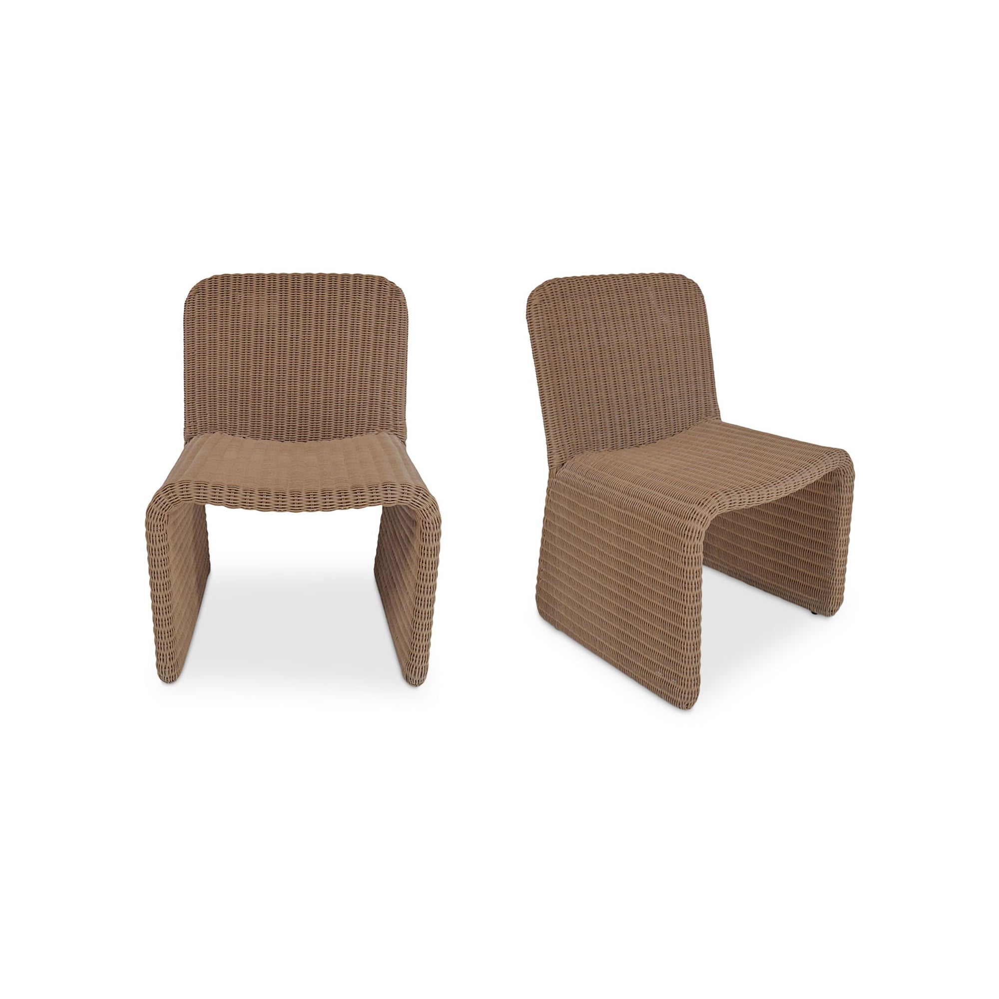 Ella - Outdoor Dining Chair (Set of 2) - Natural