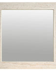 Modern - Travertine Mirror - Beige