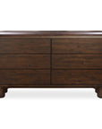 Rowan - 6 Drawer Dresser - Walnut