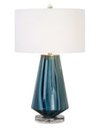 Pescara - Glass Lamp - Teal-Gray