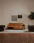 Bridgers - Leather Power Recliner Sofa - Tan