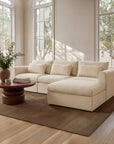 Swift - Lounge Modular Sectional - Light Beige