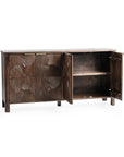 Lina - 4 Door Cabinet - Kona Brown