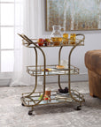 Stassi - Serving Cart - Gold