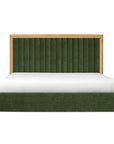 Nina - King Bed - Forest Green