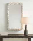 Barnacle - Rectangular Mirror - White