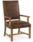 Big Sky - Host Chair (Set of 2) - Dark Brown
