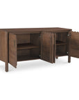 Wiley - 4 Door Sideboard - Vintage Brown