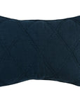 Caleb - Hand Stitched King Quilt - Midnight Blue