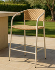 Zola - Outdoor Counter Chair - Natural