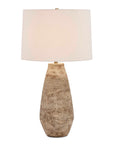 Dunford - Aged Table Lamp - Brown / Gray
