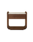 Enns - Nightstand - Dark Brown