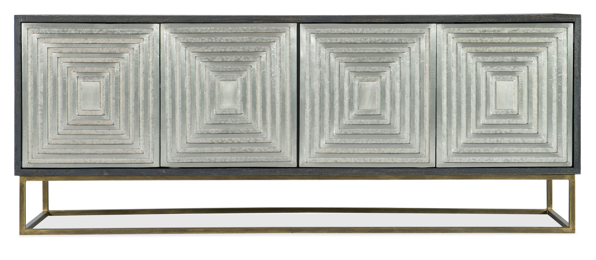 Commerce And Market - Dimensions Credenza - Dark Gray