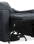 RC - Lewis Power Swivel Recliner - Black