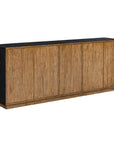 Kelvin - 5 Door Wood Media Console - Light Brown