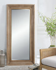 Missoula - Large Natural Wood Mirror