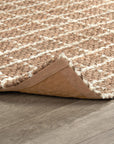 Serene - Windowpane Chenille Area Rug