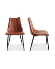 Alibi - Dining Chair (Set of 2) - Brown