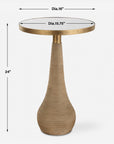 Terra - Brass Accent Table