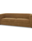 Alora - Fabric Sofa - Ochre Brown