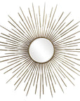 Golden - Rays Starburst Mirror - Gold