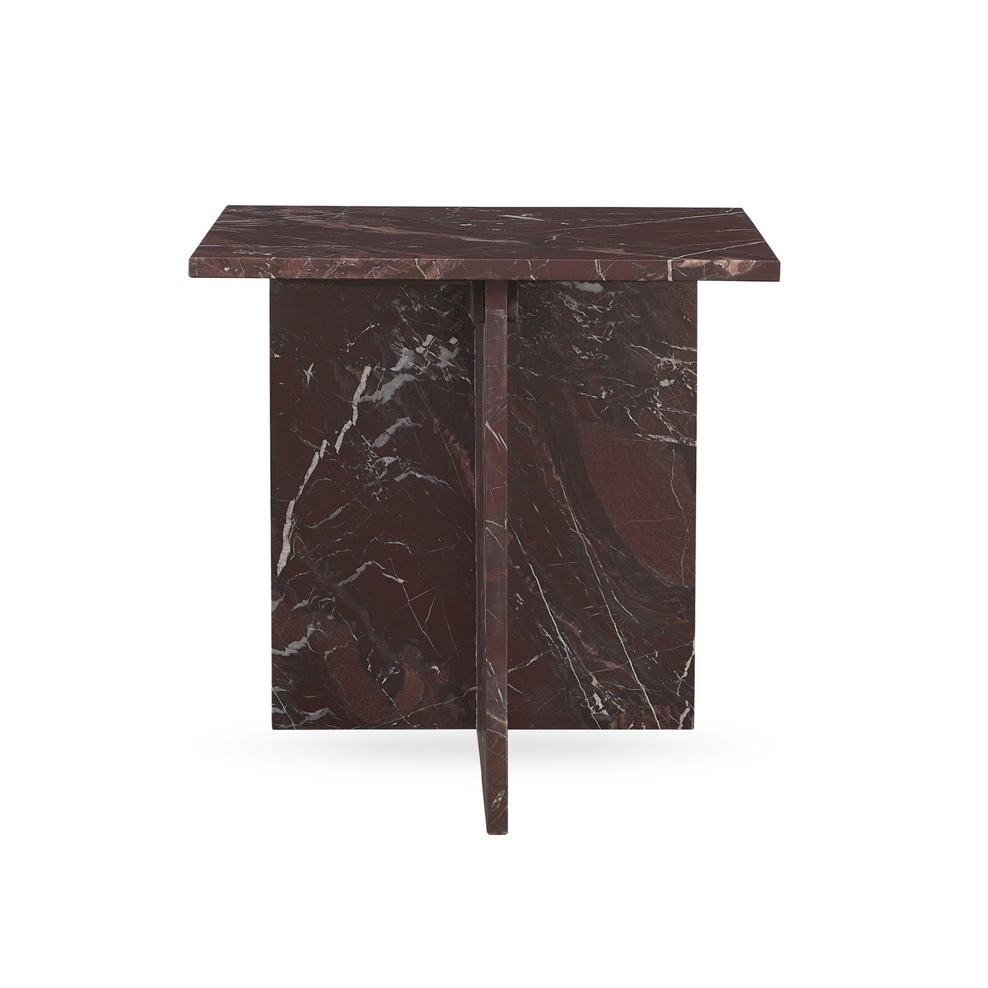 Bexly - Marble Square End Table