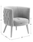 Haider - Accent Chair - Gray